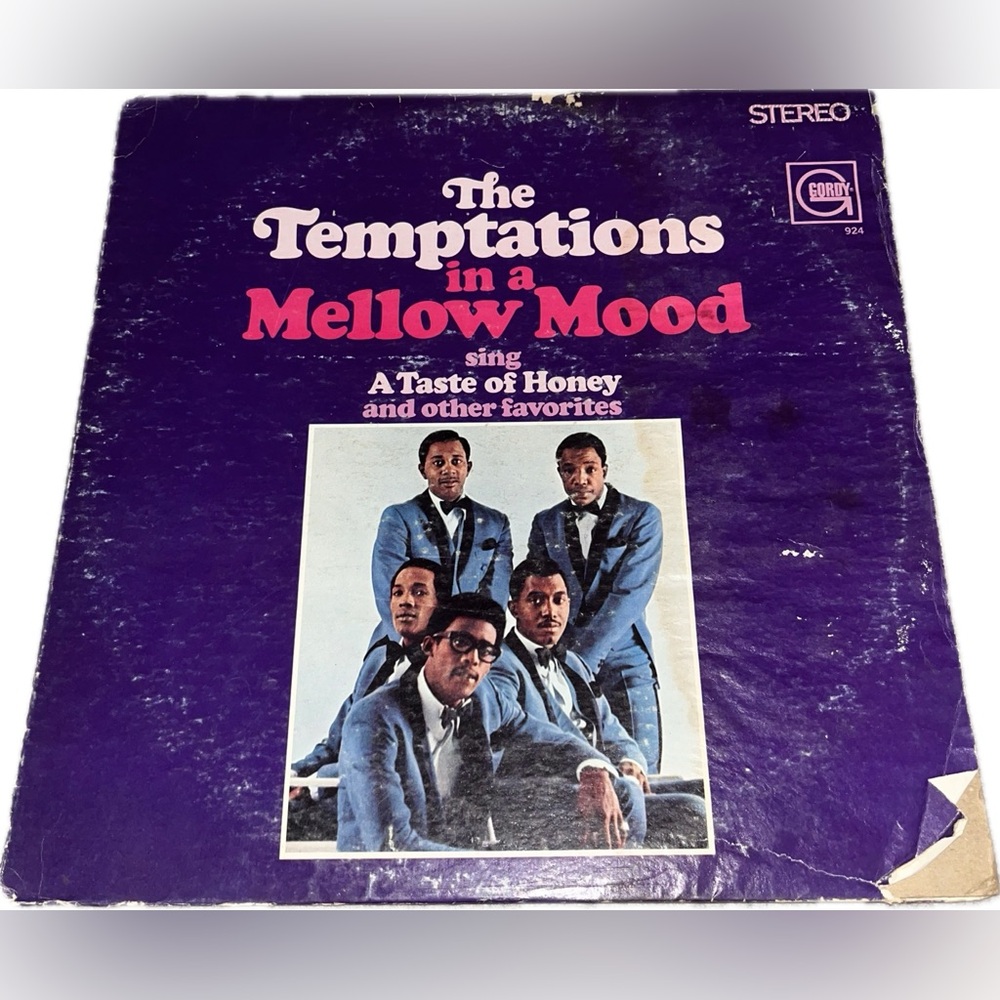 The Temptations in A Mellow Mood Vinyl Album